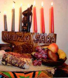 Kwanzaa kinara--Virgin Islands